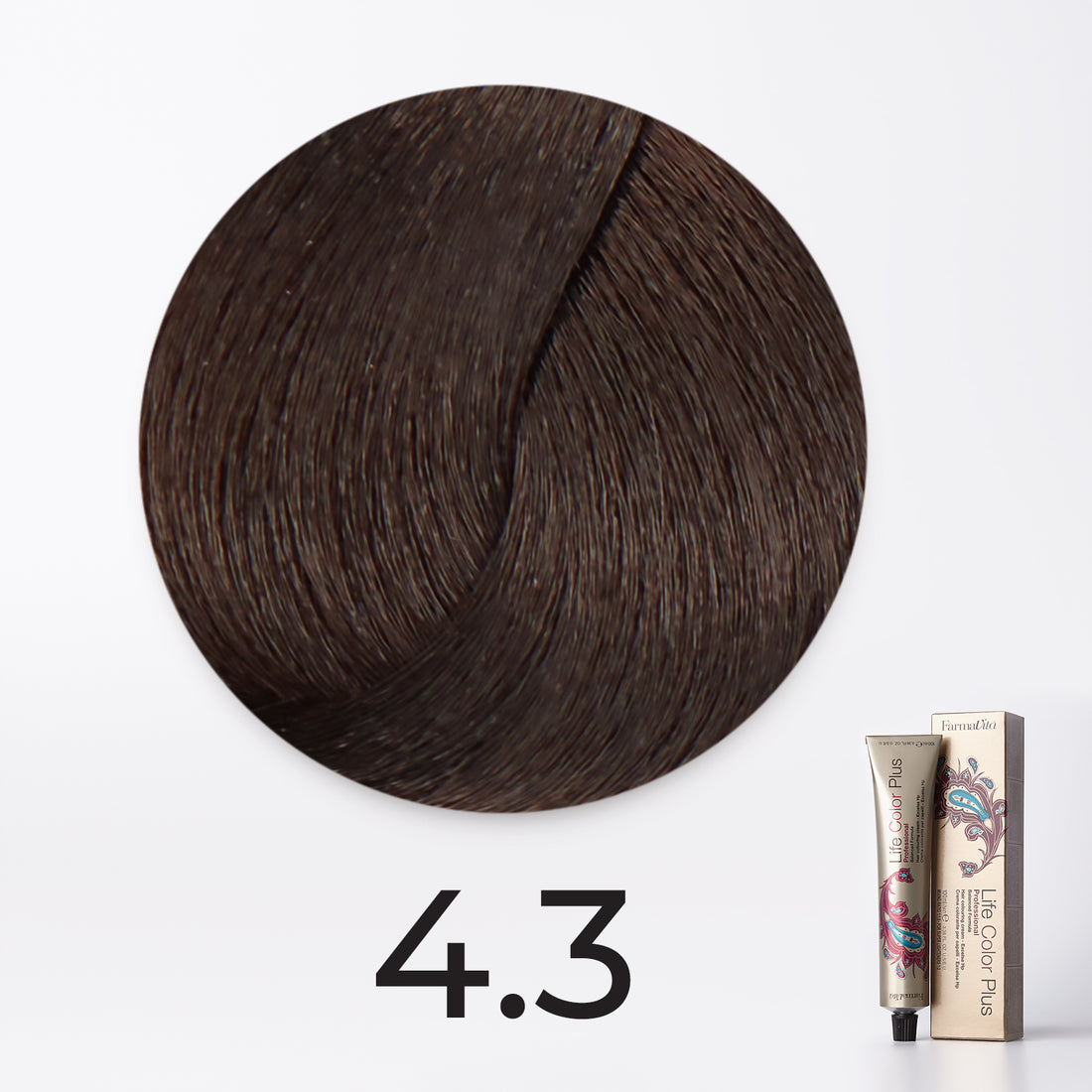 Farmavita Life Color Plus 100 ml - 4.3 Golden Brown