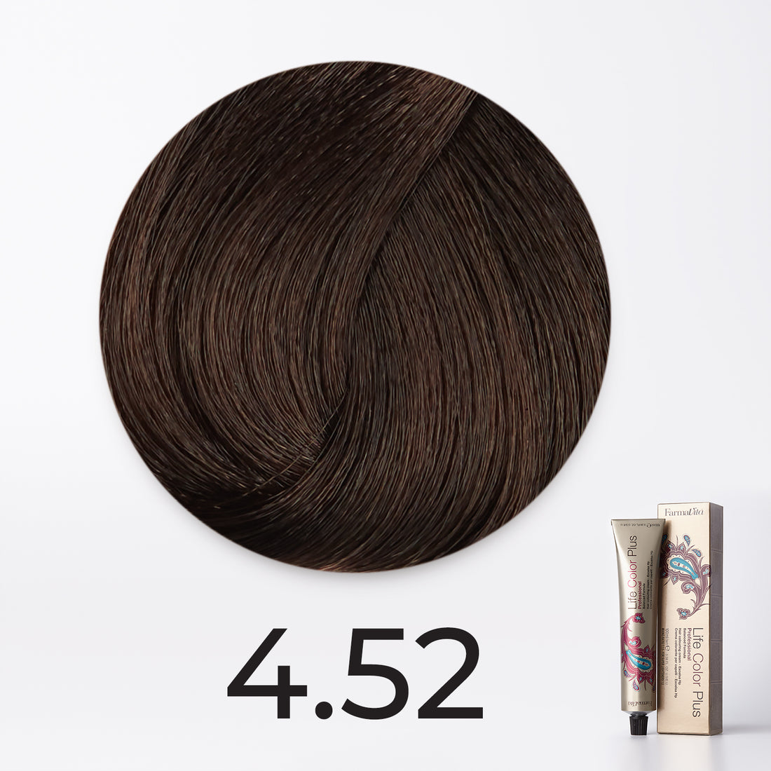 FarmaVita Life Color Plus 100 ml - 4.52 Mahagony Brown