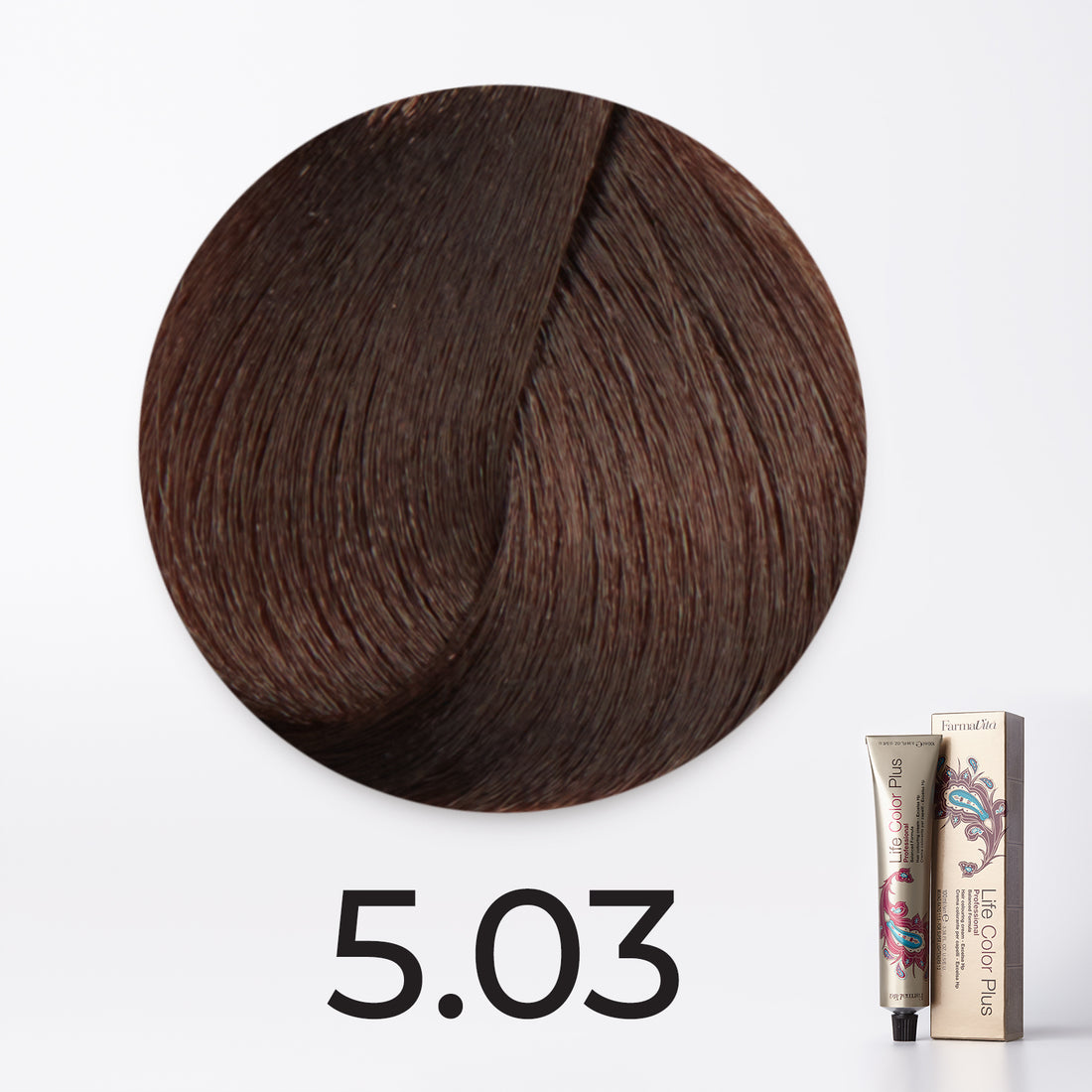 FarmaVita Life Color Plus 100 ml - 5.03 Warm Light Brown