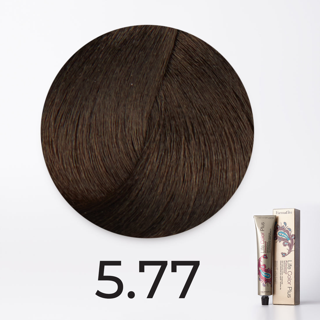 FarmaVita Life Color Plus 100 ml - 5.77 Light Brown Brown Intensive