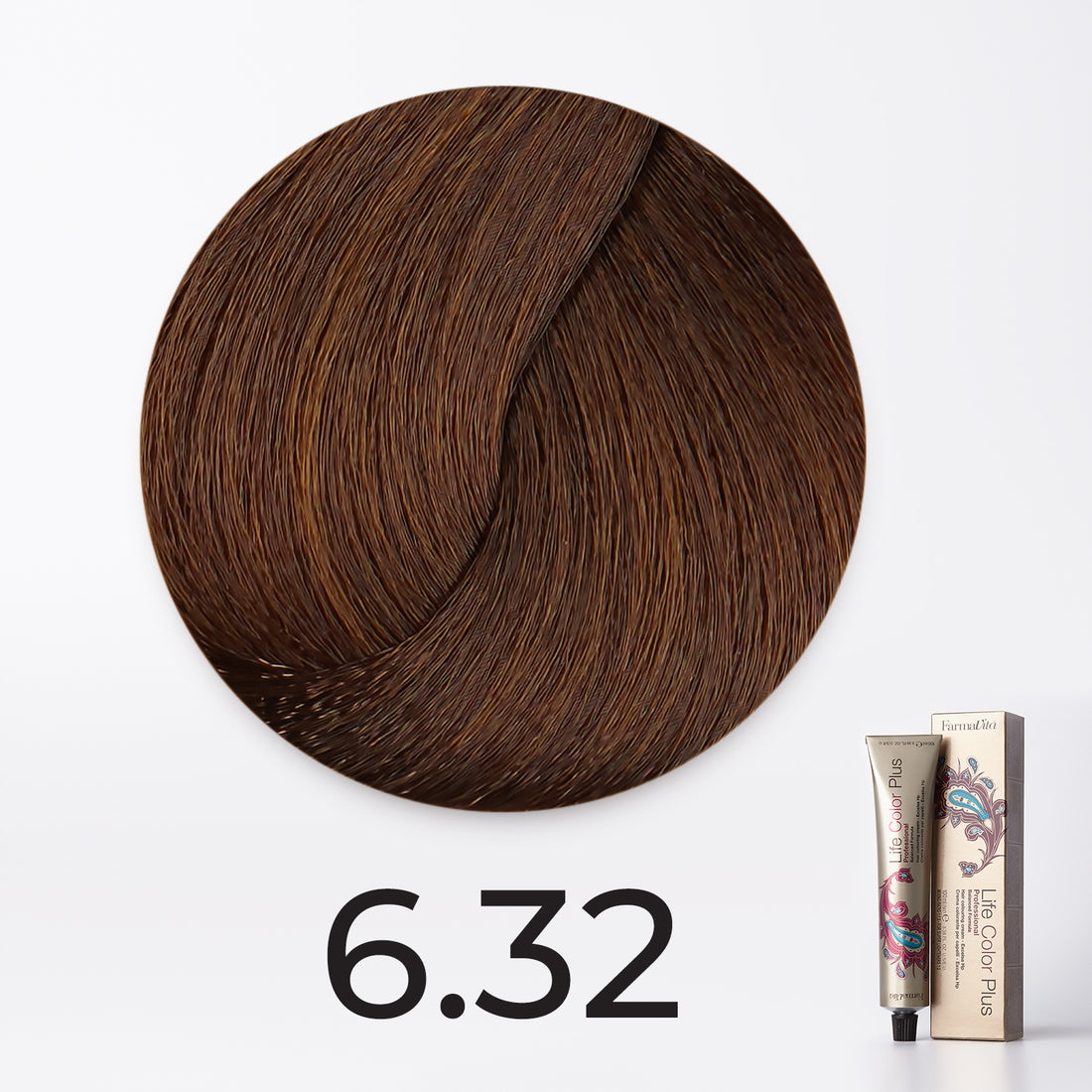 FarmaVita Life Color Plus 100 ml - 6.32 Dark Golden Irisee Blonde