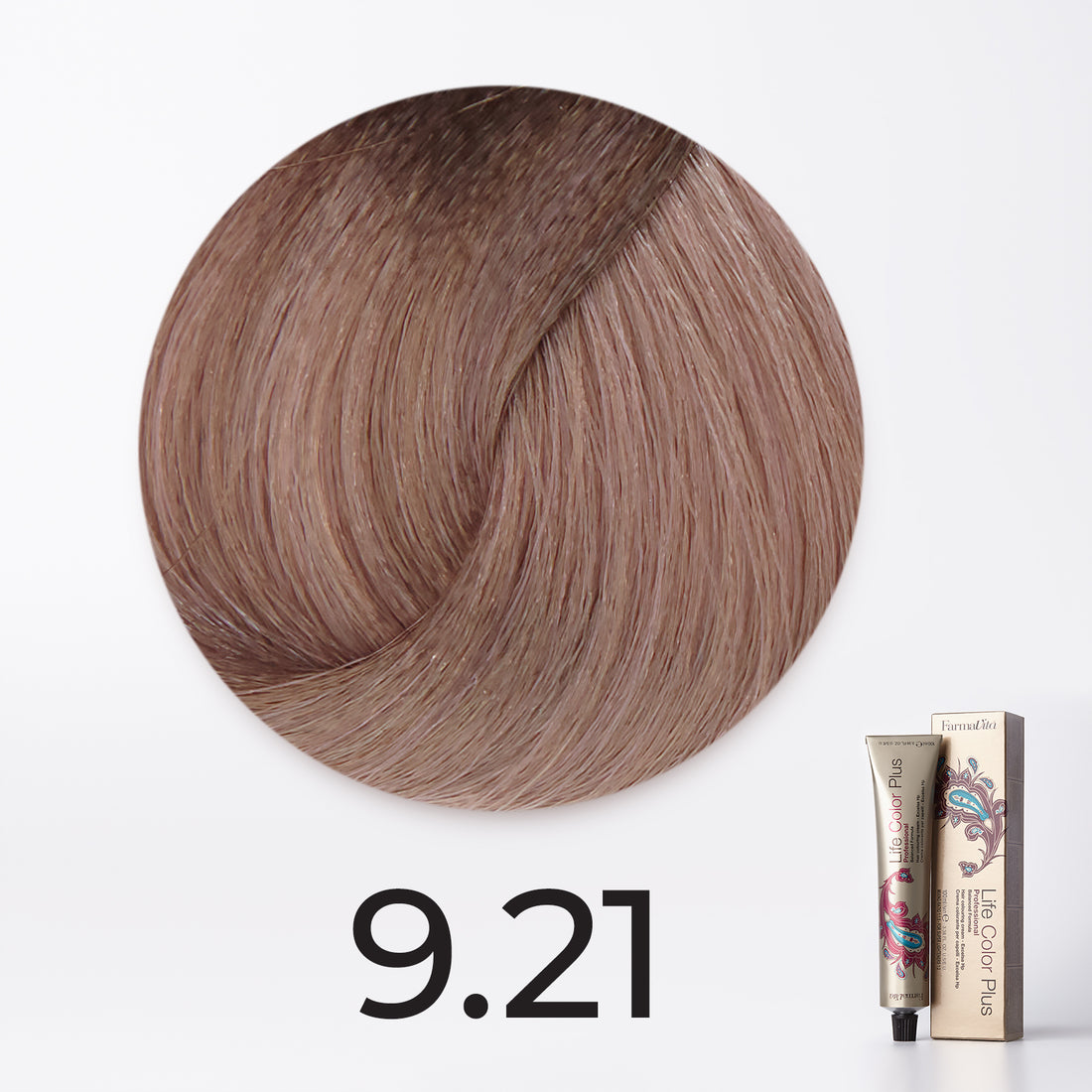 Farmavita Life Color Plus 100ml – 9.21 Very Light Iridescent Ash Blonde