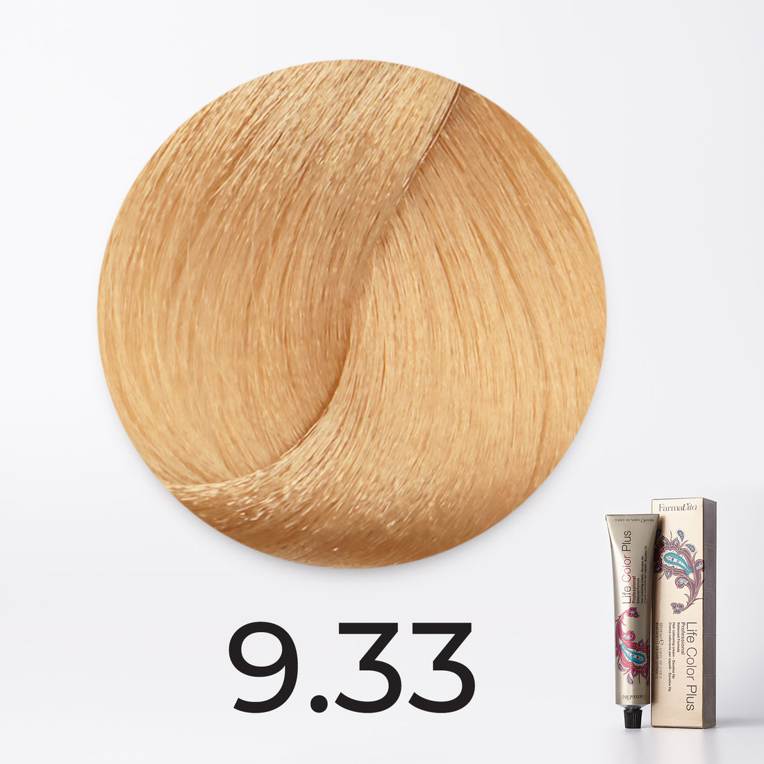 Farmavita Life Color Plus 100ml – 9.33 Very Light Intense Golden Blonde