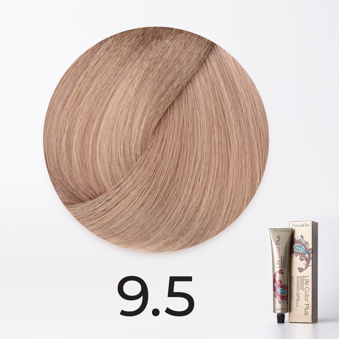 Farmavita Life Color Plus 100ml – 9.5 Very Light Mahogany Blonde