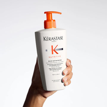 Nutritive Shampoo Satin Riche 500ml Rimbushje