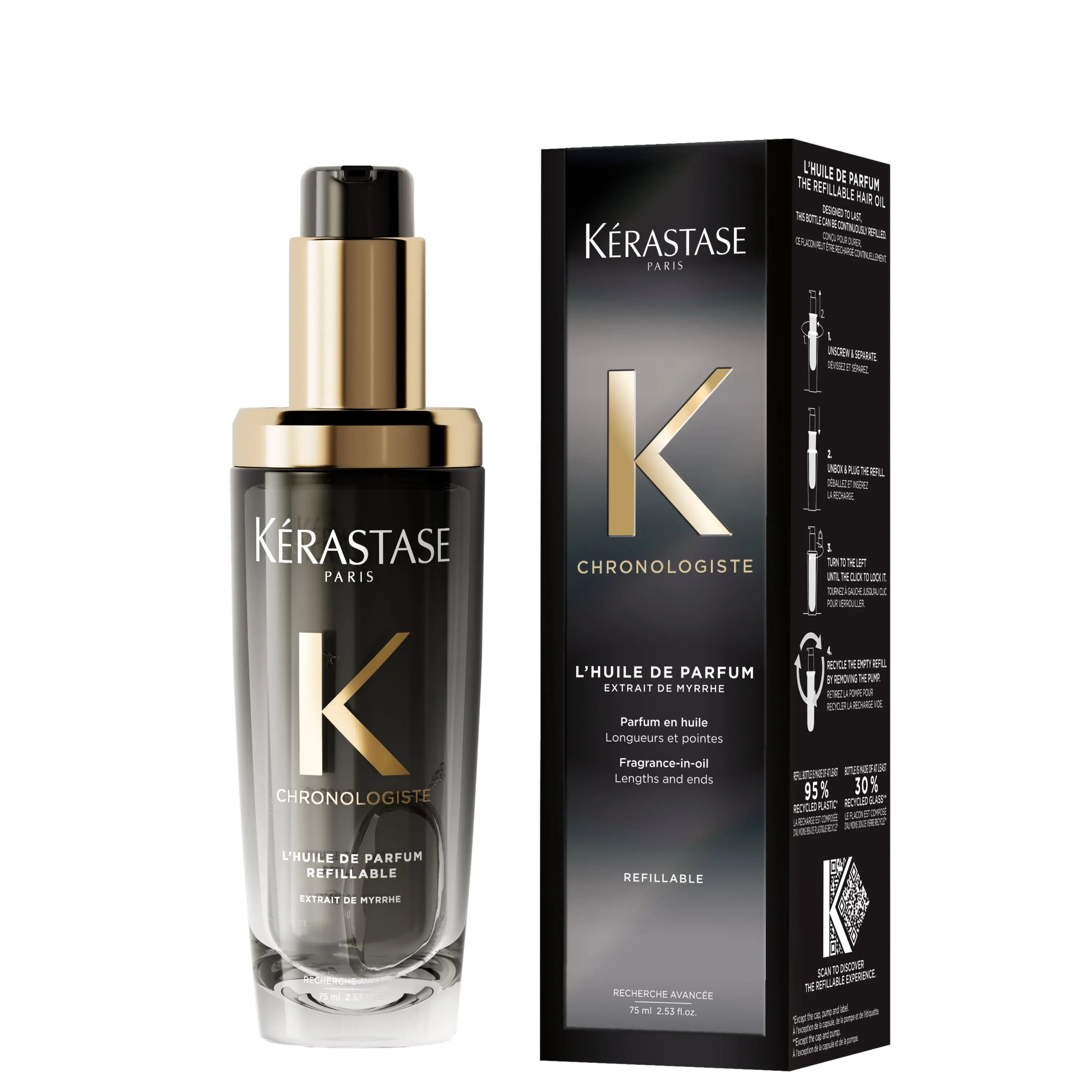 Chronologiste Parfum en Huile 75ml