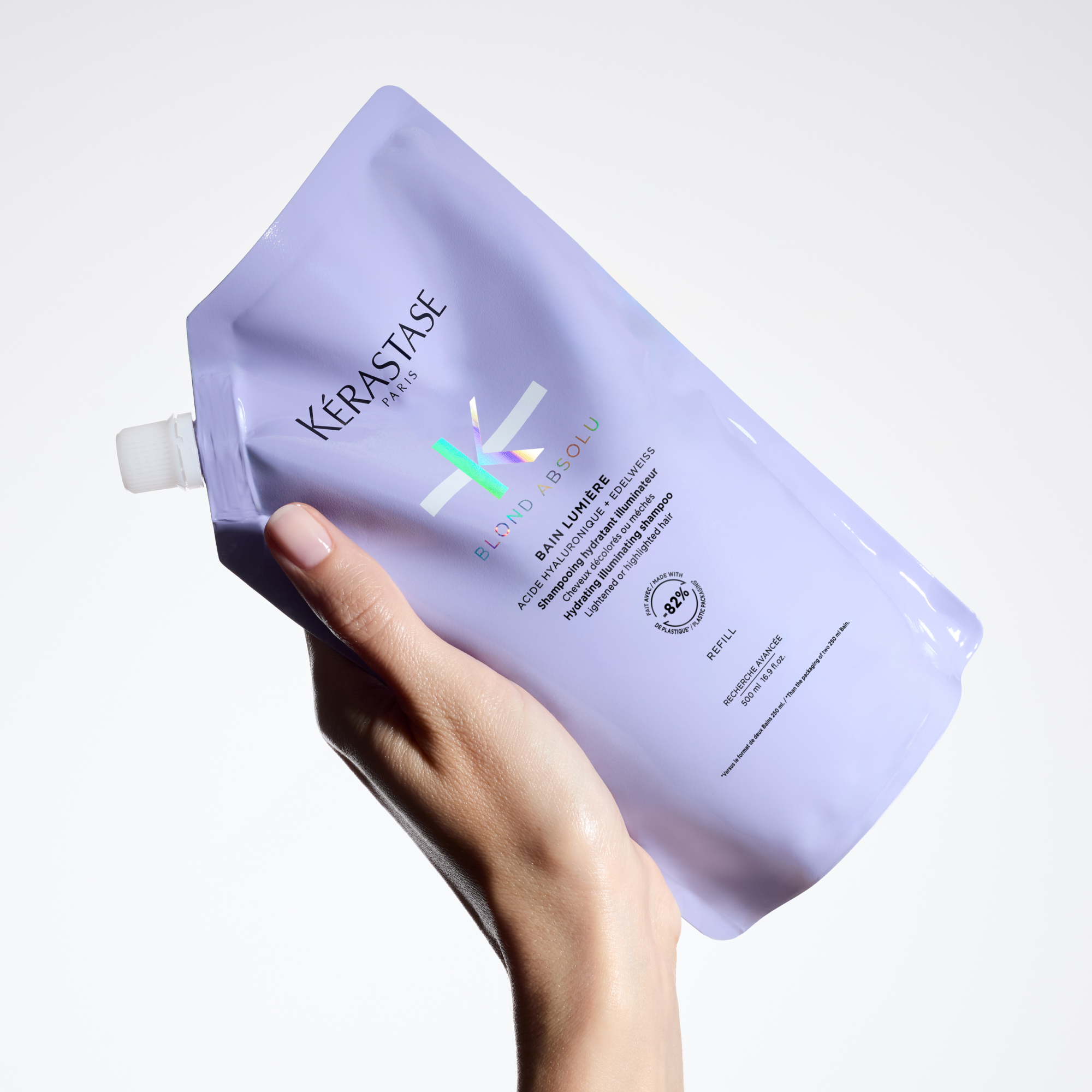 Blond Absolu Shampoo Lumière 500ml Rimbushje