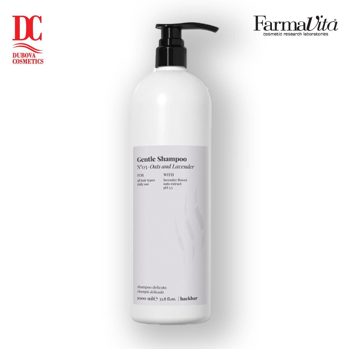 FarmaVita BackBar Gentle Shampoo No.3 1000ml